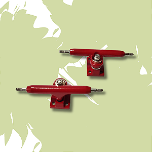Trucks 3.0 PRO 34mm kit completo - Vermelho