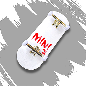 Fingerboard completo 34mm Mini SKT Co. modelo "Blood MINI" - Arte @mvidal.artes