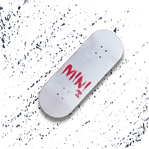 Deck "Blood MINI" para Fingerboard Skate de dedo / Arte - @mvidal.artes