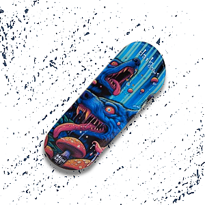 Deck "Dark Days" para Fingerboard Skate de dedo / Arte - @mvidal.artes
