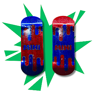 Deck Split Ply modelo "Two Flow" 34mm STREET-V3 MID para Fingerboard Skate de Dedos
