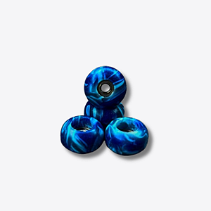 Rodas Swirl Street Rolamentadas para Fingerboard Skate de Dedo