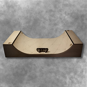 Miniramp RAMP-MINI-01 tamanho grande para Fingerboard Skate de Dedos