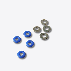 Kit de Bushings modelo O-ring para Trucks de Fingerboard e Skate de dedos
