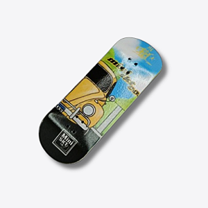 Deck "Beetle" 34 ou 36mm STREET-V3/MID - arte feita pelo Designer Yago da @b_studioslab