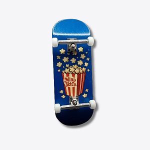 Fingerboard "Pop Corn" 34mm Skate de Dedo modelo do drop "Finger Foods" By Gabriel Olivetti