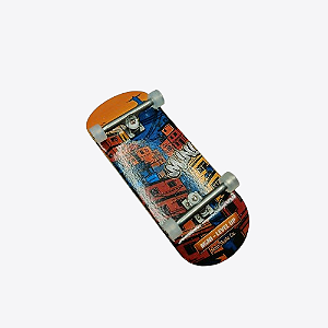Fingerboard "Guetto" 34mm Skate de Dedo Completo Profissional