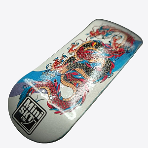 Deck "Oriental Dragon" 34 ou 36mm STREET-V3/MID - Para Fingerboard Skate de Dedos