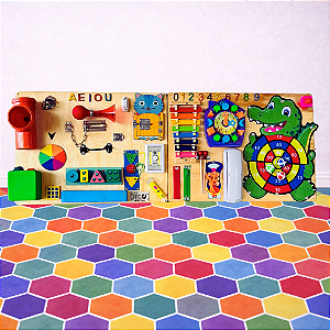 Painel Duplo Austrália - com 116x43cm