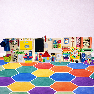 Painel Triplo Madagascar - com 138x40cm