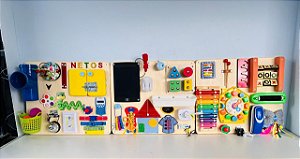 Painel Triplo Madagascar - com 138x40cm