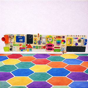 Painel Quádruplo China 2 - com 184x40cm