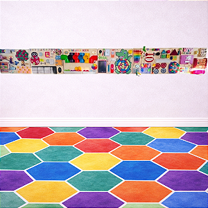 Painel Sêxtuplo Sudão - com 348x43cm