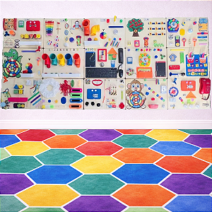 Parede Sensorial UE - com 290x129cm