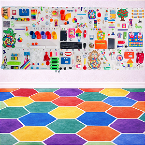 Parede Sensorial UE 2 - com 290x129cm