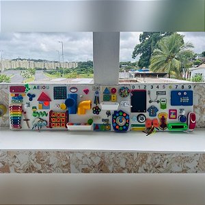 Painel Triplo Albânia - com 174x43cm