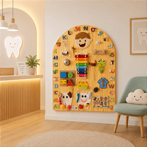 Painel Meia Lua Odonto - com 60x80cm