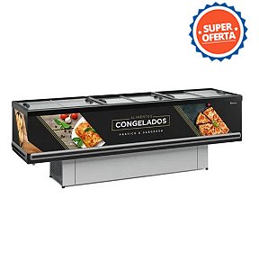 EXPOSITOR ILHA 2,90m GELOPAR GESV-290R V.R.PR 220V