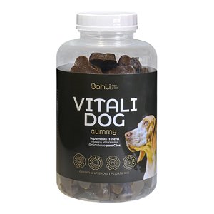 Suplemento Alimentar Gummy Vitali Dog Bahli – 60 un./180g