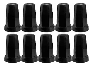 Capa de Porca Belga 32/33 Black - Kit com 20 Unidades