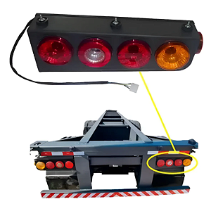 Lanterna Traseira Carreta Randon Universal LD (lado Direito)