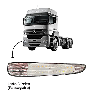 Lanterna de LED Dianteira Pisca e Lanterna Mercedes Axor LD (Lado Passageiro)