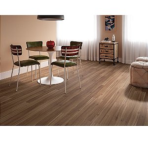Piso Laminado Durafloor New Way AC4 Nogueira Cadiz - 2,5058m² por embalagem