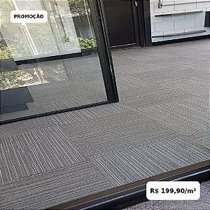 Carpete em Placas Belgotex em Florianópolis - Connect - Ref. 003 Upload - Embalagem com 5,00m²