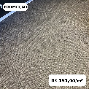 Carpete em Placas Belgotex em Florianópolis - Freeform - Ref. 004 Cloud - Embalagem com 5,00m²