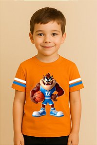 Camiseta Infantil Looney Tunes Taz