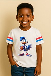 Camiseta Infantil Looney Tunes Papa-léguas