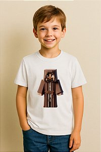Camiseta Infantil Minecraft
