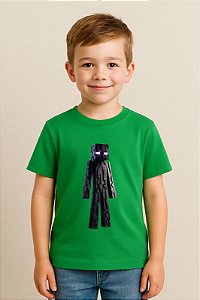 Camiseta Infantil Minecraft