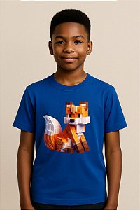 Camiseta Infantil Minecraft