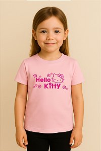 Camiseta Infantil Hello Kitty