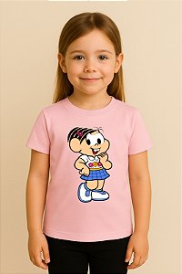 Camiseta Infantil Turma Da Mônica Mônica