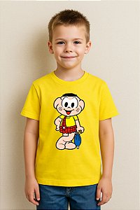 Camiseta Infantil Turma Da Mônica Cascão