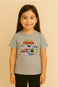 Camiseta Infantil Turma Da Monica