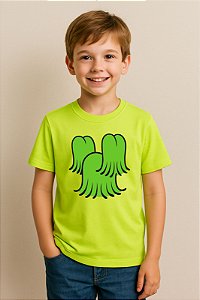 Camiseta Infantil Turma Da Monica Flocão