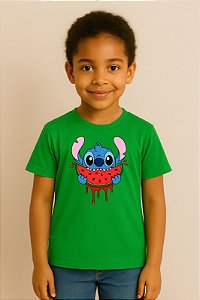 Camiseta Infantil Stitch