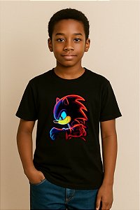 Camiseta Infantil Sonic