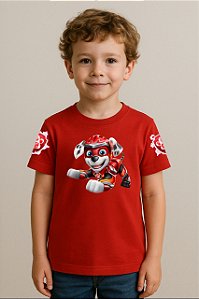 Camiseta Infantil Patrulha Canina