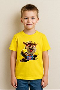 Camiseta Infantil Patrulha Canina