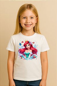 Camiseta Infantil Princesa Ariel