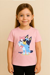 Camiseta Infantil Bluey