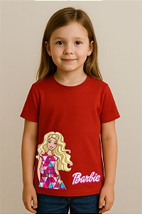 Camiseta Infantil Barbie