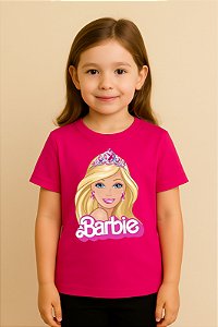 Camiseta Infantil Barbie