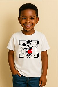 Camiseta Infantil Turma Do Mickey Mouse Mickey