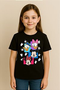 Camiseta Infantil Turma Do Mickey Mouse