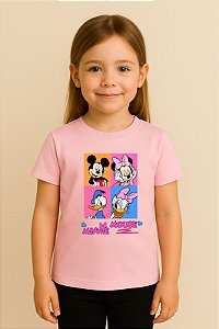 Camiseta Infantil Turma Do Mickey Mouse